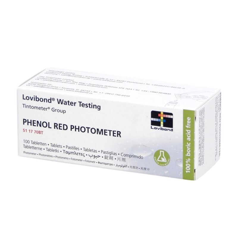 Lovibond Phenol Red Photometer Tablets (100 pack)