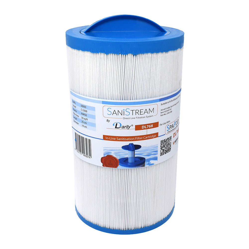 Darlly SaniStream PLUS Spa Filter DL768+