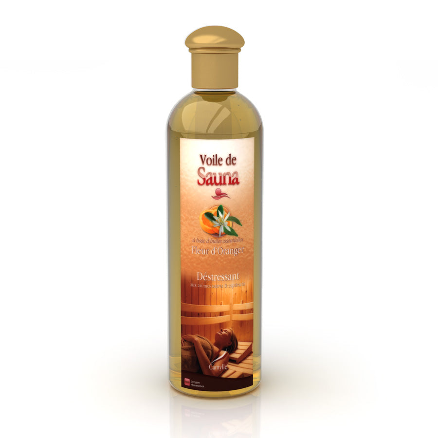 Camylle Voile de Sauna - Fleur d'Oranger